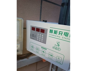 小区电单车桩安装